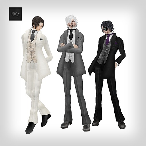 ::NiCo:: Frock Coat Set  Black