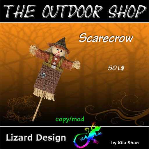 Scarecrow for Halloween decoration