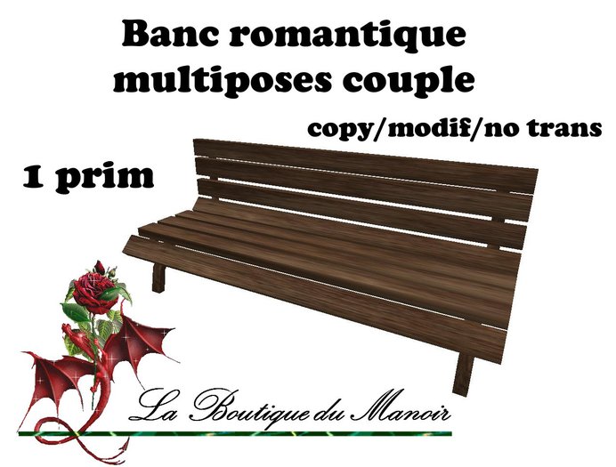 banc henzo bois