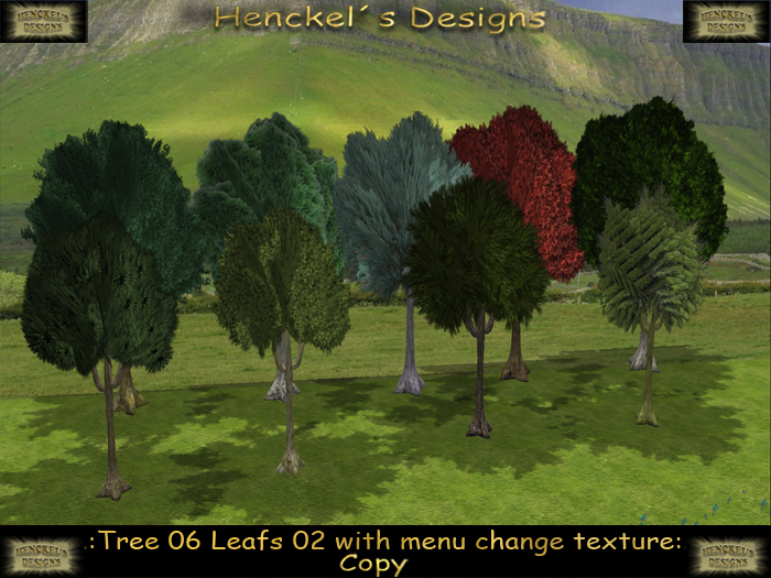 .:Tree 06 Leafs 02 with menu change texture:.