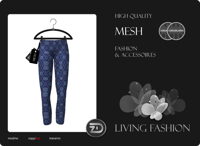 Virtual Delay Mesh Leggings