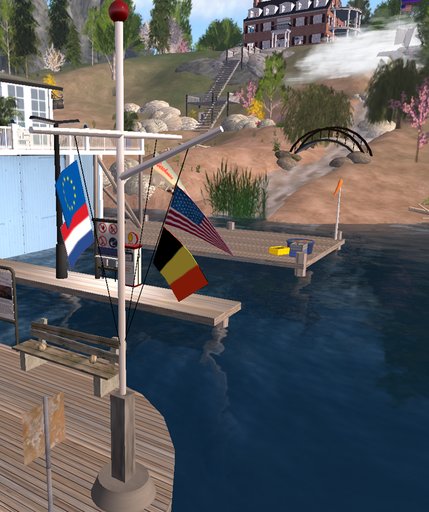 Dawsi flagpole