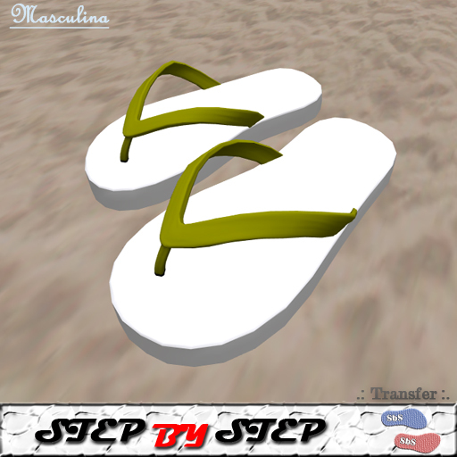 *SbS* sandalia branca/Amarela #M