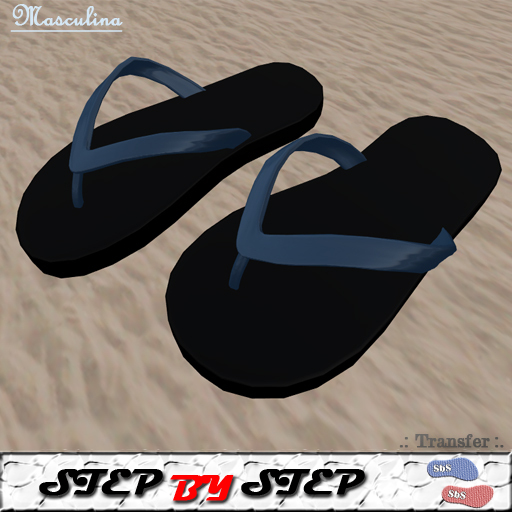 *SbS* sandalia preta #M