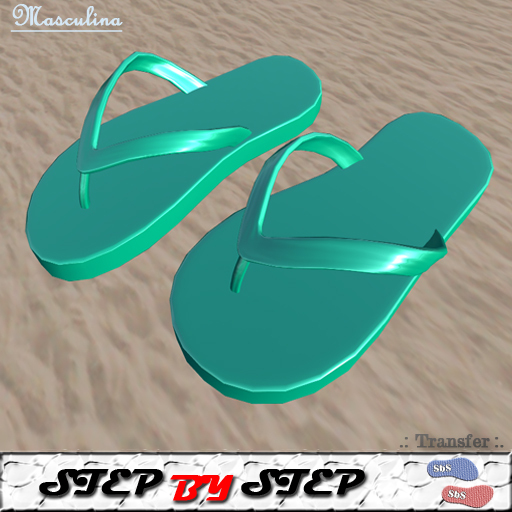 *SbS* sandalia azul #M