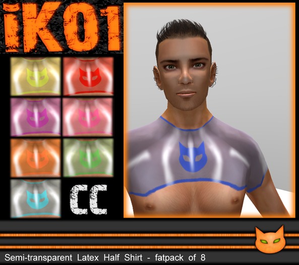 IK01 LATEX - C-Thru Club Tee Full Color [FATPACK]