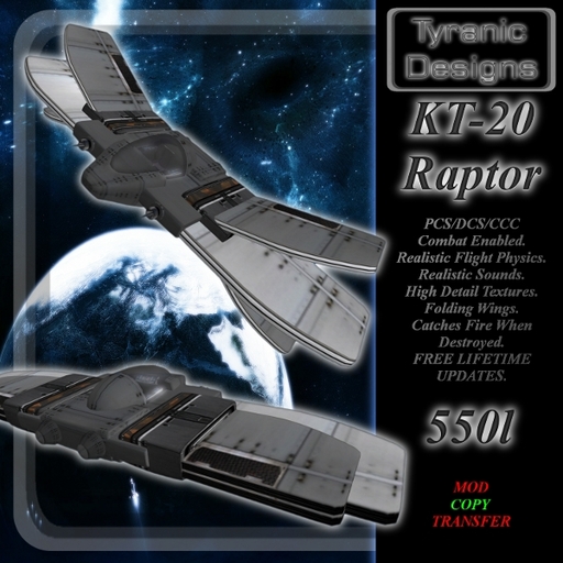 KT-20 Raptor -By Tyranic Designs-