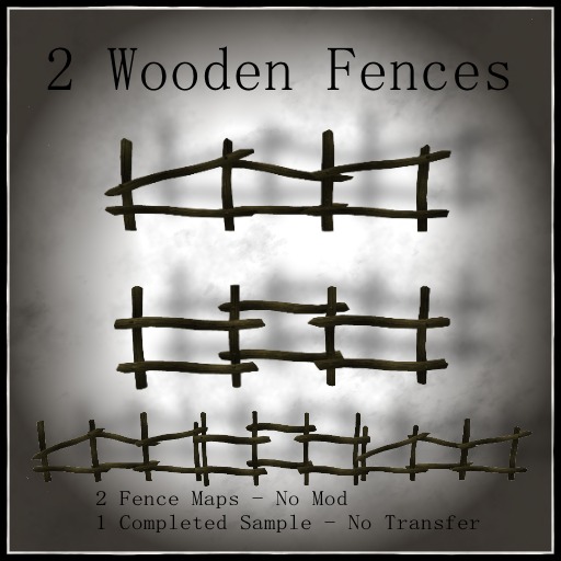 2 Wooden Fences - BOXED