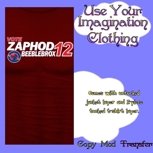 NEW! Vote Zaphod 2012!