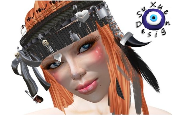 [su] dumping - NATIVE BANDANA FLYING FEATHER Resize black