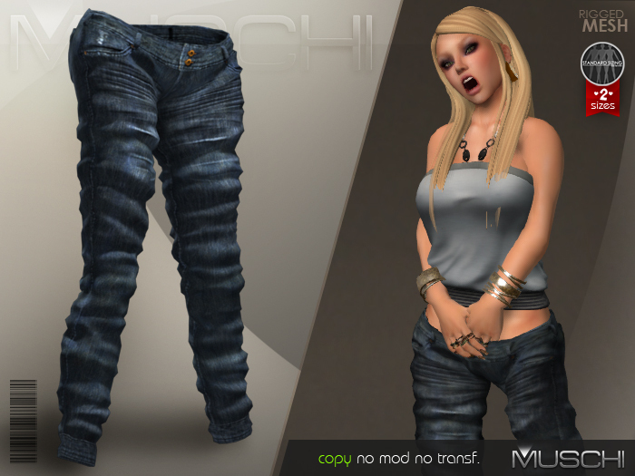 MUSCHI Stoned Jeans Used