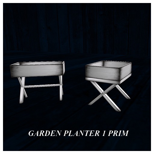 Garden planter SCULPT MAP FULL PERM 1 PRIM