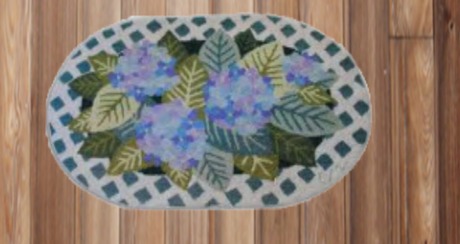 Second Life Marketplace - L&B Hydrangea Rug