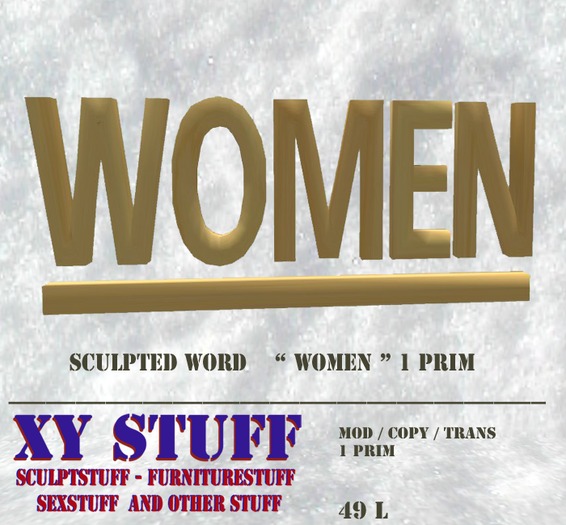 Wordsculpt WOMEN