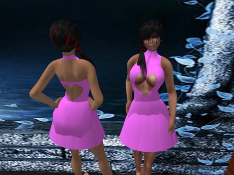 Second Life Marketplace - Dress Your Heart is Showing Rose