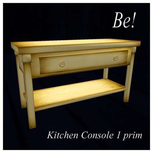 Kitchen Console  SCULPT FULL PERM CONTENT CREATOR