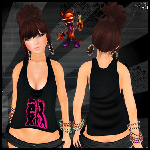 ..::Drunk Devil::.. ~ S e x Party ~ MESH Tank Top