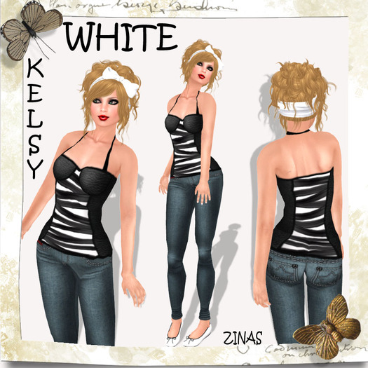 {ZINAS} Kelsy ~White~