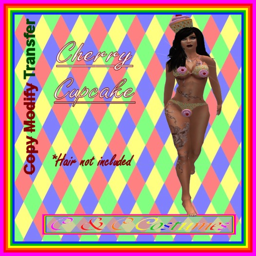 ~C&C Costumes~Cherry  Cupcake