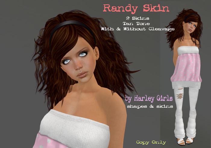 Harley Girls Randy Skin