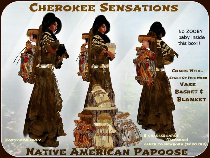 indian papoose baby carrier