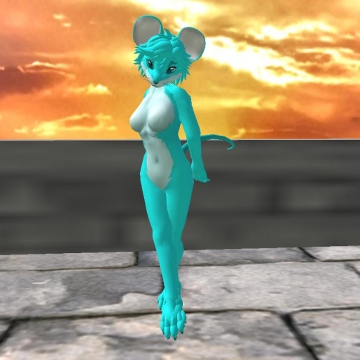 Rodentia Colorful Cyan Kani Mouse Kit