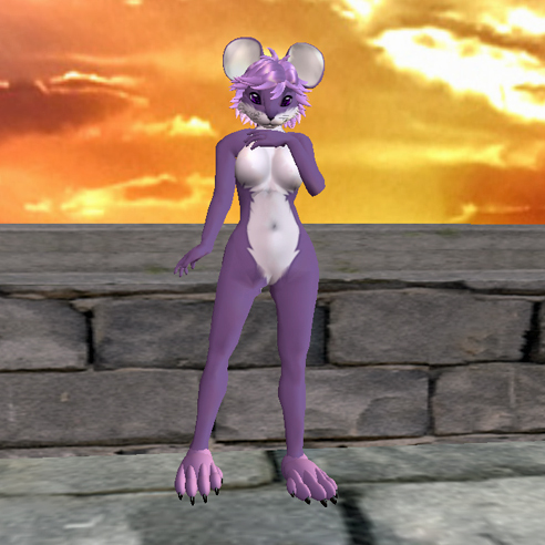 Rodentia Colorful Purple Kani Mouse Kit