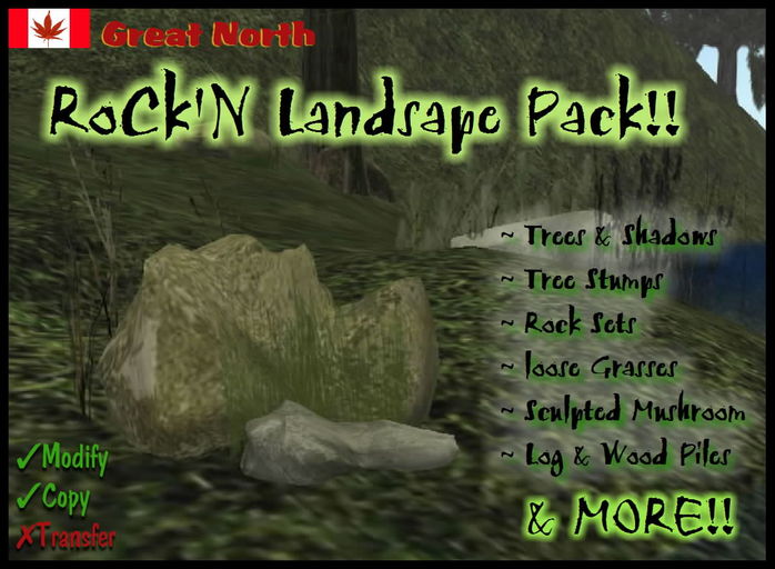 *Great North* RoCk'N Landscape Pack!!