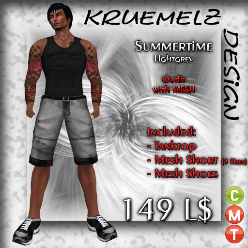  *~ Kruemelz ~* Summertime Lightgrey 