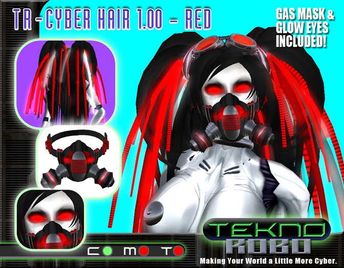 *TR - CYBER HAIR 1.00 RED