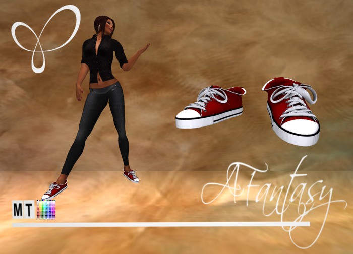AFantasy Color Change Canvas Relaxed Sneakers