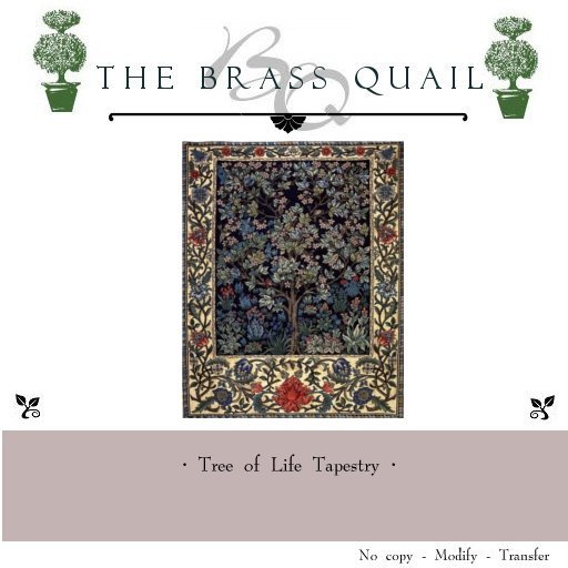 ·Tree of Life Tapestry ·