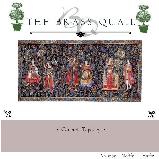 · The Concert, Renaissance Tapestry ·