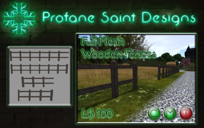 :PS: Mesh Fence Pieces