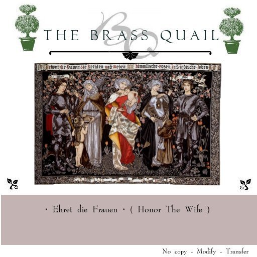 · Ehret Die Frauen Tapestry ·