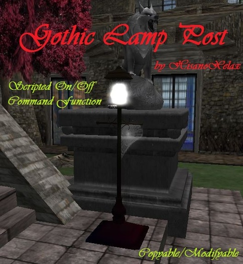 Hisano's Haven: Gothic Lamp Post