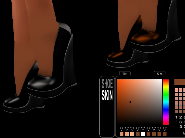 ::JIM:: Demo Mesh Cali Wedge Heels - Texture Change