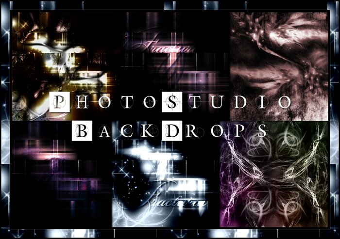 3DSLFX FRACTURAL PHOTO STUDIO BACKDROPS