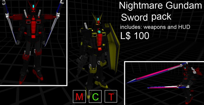 Nightmare Gundam Sword [BOXED]