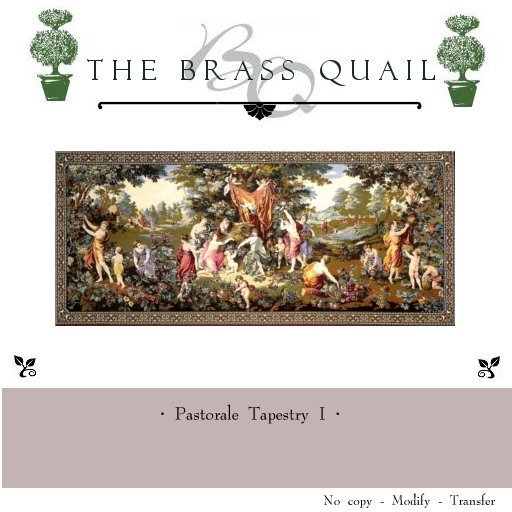 · Pastoral I Tapestry ·