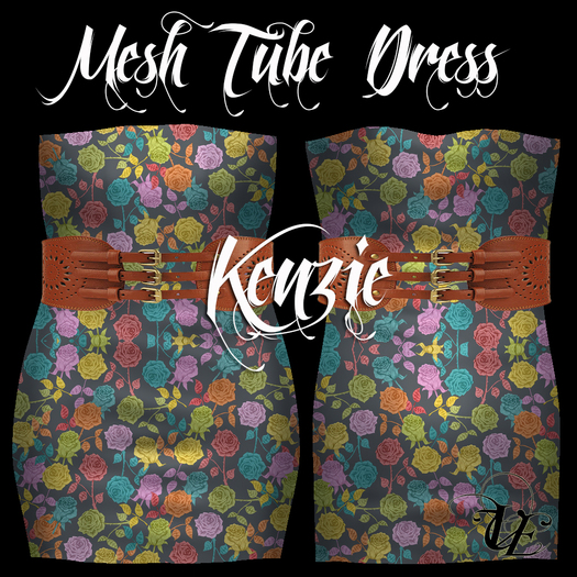 .:VE:. Kenzie Mesh Tube Dress