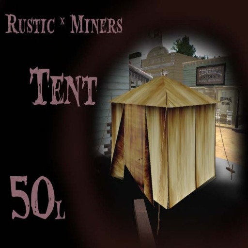 MD ~ Rustic Miners Tent ~ by Madmae Rouge