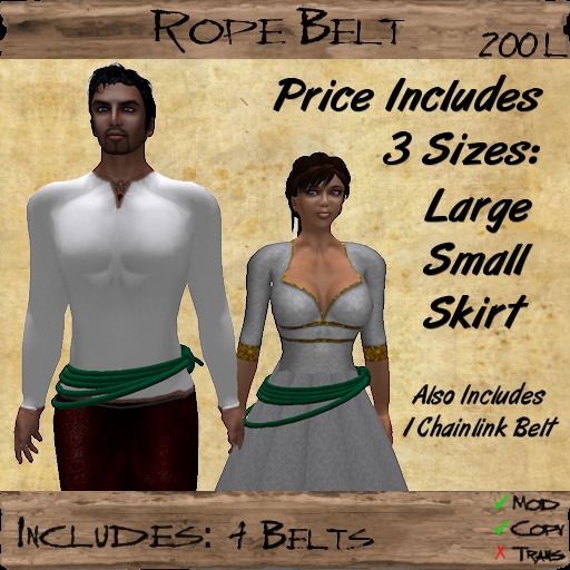 Physician Rope Belt