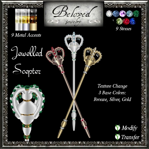 Beloved Jewelry : Jewelled Scepter (Texture Change)