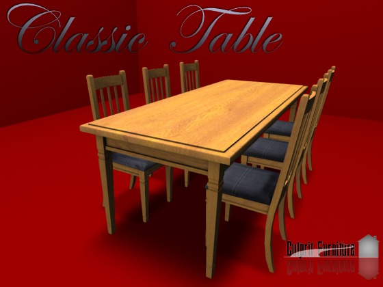 Culprit Classic Dining Table