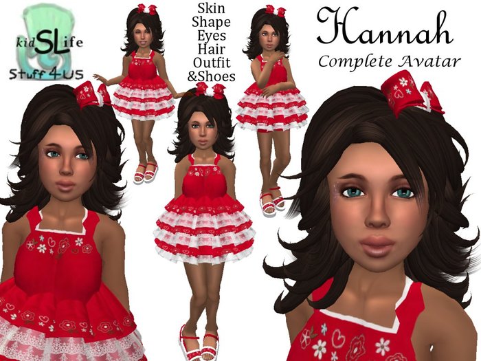 KID CHILD Avatar Hannah