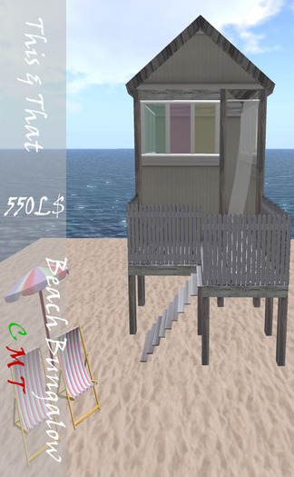 This & That Beach Bungalow Pebble (Boxed)