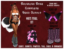 Shinning Star Wht Pearl Complete Neko Outfit
