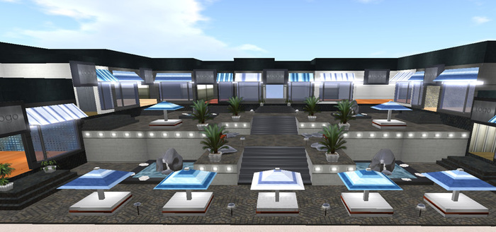 LR Mall 01 v2 (commercial Building / Store / Shop / Prefab)