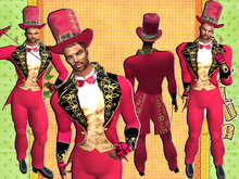 "SELVA DESINGS COSTUMES" RINGMASTER OUTFIT=CIRCUS